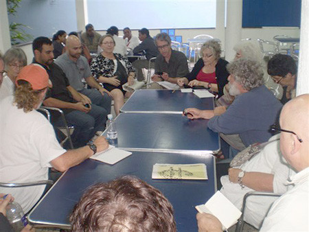Tour members' debriefing and analysis